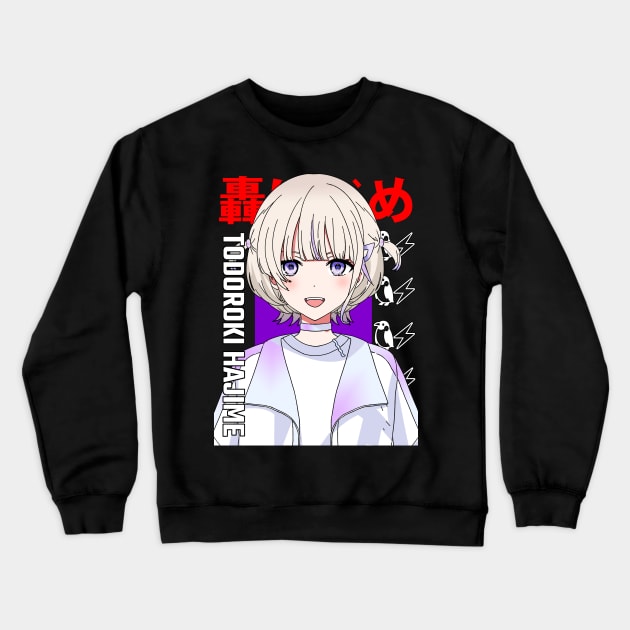 Todoroki Hajime ReGloss Crewneck Sweatshirt by UDTee92